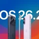 لیست قابلیت های جدید آپدیت iOS 26.2 اپل