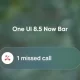 ویژگی جدید رابط کاربری One UI 8.5؛ ادغام تماسهای ازدسترفته با نوار Now Bar ویژگی جدید رابط کاربری One UI 8.5؛ ادغام تماسهای ازدسترفته با نوار Now Bar