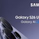 تصویر بازاریابی گلکسی S26 اولترا در رنگ بنفش کبالت منتشر شد